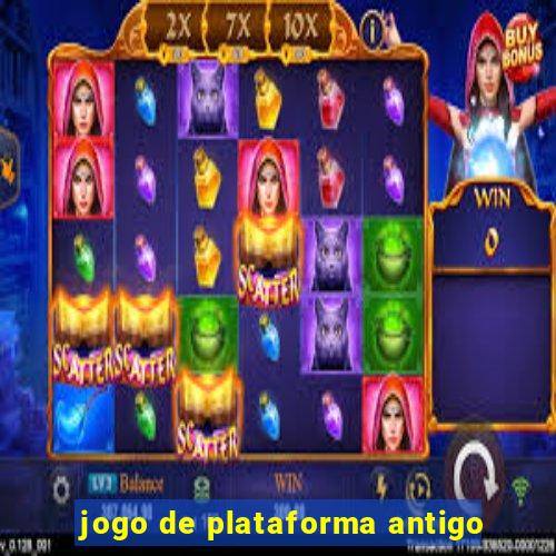 jogo de plataforma antigo